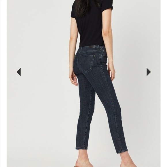 Mavi Tess Skinny Jean - Gray/Black - Picture 3 of 4